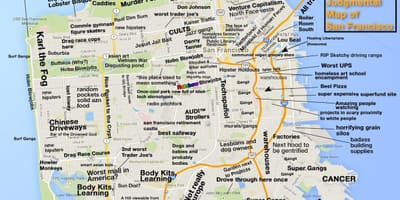 வரைபடம் தீர்ப்பு சான் பிரான்சிஸ்கோ