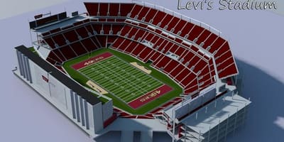 லெவி அரங்கம் 3d வரைபடம்