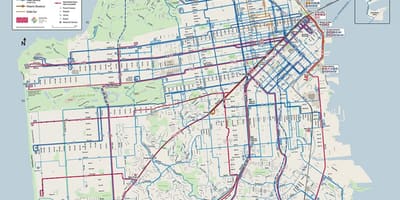 SFmta பாதை வரைபடம்